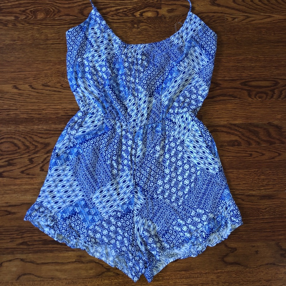 Dee Elle Patchwork Romper